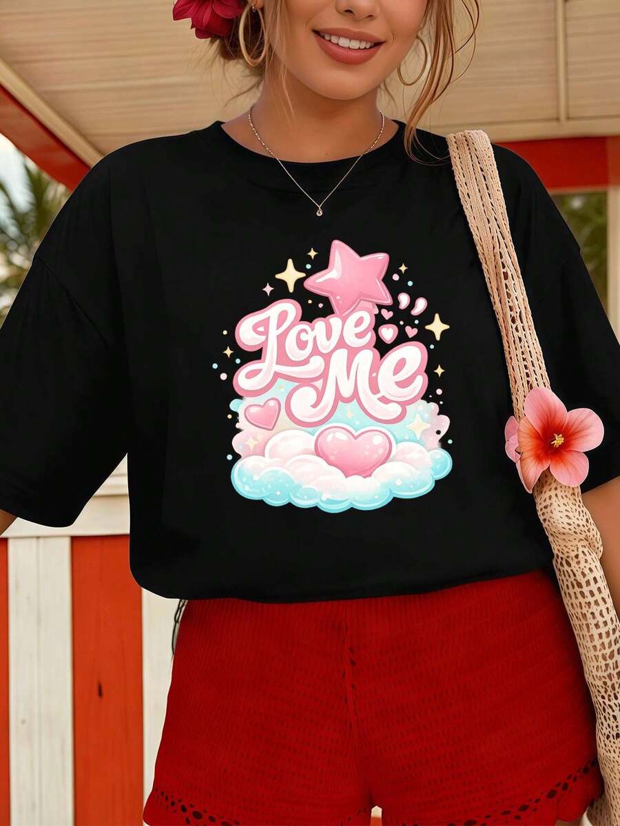 Women T-Shirts - Black - View 1