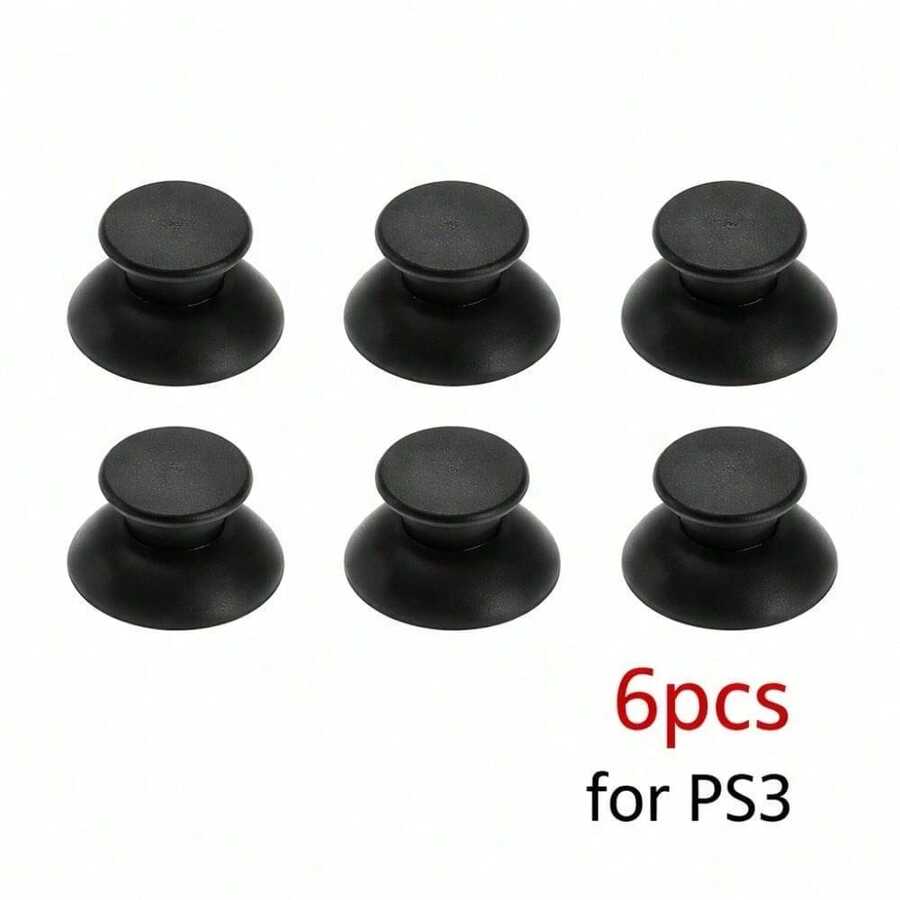 6/10pcs Replacement Thumbsticks Compatible With PS3/5 Controller Analog Thumb Sticks For Xb*X ONE Series Joystick Caps Repair Parts - View 1