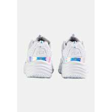 FILA Baskets lifestyle pour femmes, modèle Skye ZP Wmn, baskets sport urbaines épaisses en matière synthétique avec doublure textile, fermeture à lacets et semelle résistante. - Blanc - Voir 4