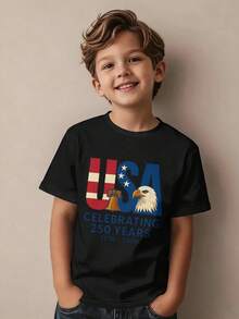 Tween Boys T-Shirts - Black - View 1
