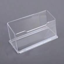 1 chiếc hộp đựng danh thiếp bằng acrylic trong suốt, hộp đựng danh thiếp, hộp sắp xếp danh thiếp để bàn, giá đỡ danh thiếp bằng acrylic, hộp đựng danh thiếp quầy lễ tân và hộp sắp xếp danh thiếp triển lãm thương mại. - trong suốt - Xem 10