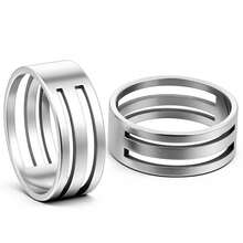1 dụng cụ mở khoen nối bằng thép không gỉ, đường kính 1.8cm, hình tròn, có thể điều chỉnh kích thước, dùng trong chế tác trang sức (màu bạc) - Nhiều màu - Xem 1