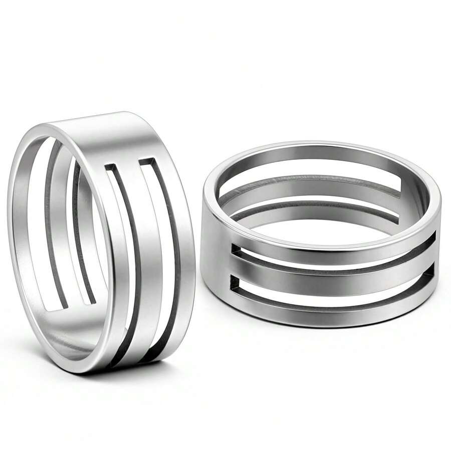 1 dụng cụ mở khoen nối bằng thép không gỉ, đường kính 1.8cm, hình tròn, có thể điều chỉnh kích thước, dùng trong chế tác trang sức (màu bạc) - Nhiều màu - Xem 1