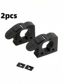 2/4pcs Quick Grip Tools, Synthetic Rubber Installation Tools And Equipment Rubber Clamps, Suitable For Offroad Vehicles, ATVs, UTVs, Truck Parts - Tool Storage Clips, Outdoor Shovel Storage Rack - Multicolor - View 13
