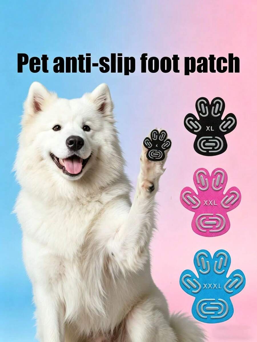 1 Buah Bantalan Kaki Anti Selip untuk Hewan Peliharaan; Bantalan Pegangan Jari Kaki Anjing; Bantalan Kaki Anti Selip dan Anti Gores untuk Anjing; Hewan Peliharaan - MultiWarna - View 1