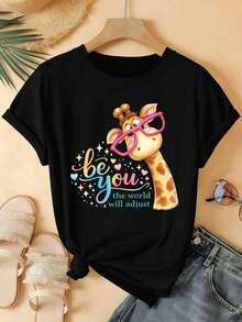 Women T-Shirts - Black - View 2