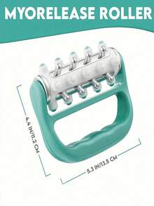 1 X Fat-Burning Fascia Release Massage Roller, Deep Tissue Massage Tool, Body Massager, Fitness Equipment, Leg Massager For Women - A - View 2