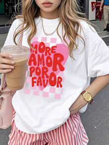 Women T-Shirts - [White] - View 2