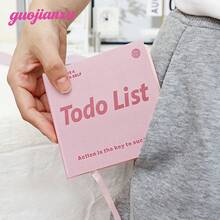 100 Pages/Book - New Year Spring & Summer Perfect Planner, "Pocket-Sized Self-Discipline Companion: A Happy Guide To Conquering Your Todo List" - Purple, Coffee, Blue PU Leather Cover, Compact & Elegant Planner, Double-Sided Notebook, Essential Agenda For Office & Study - Notebook - View 8