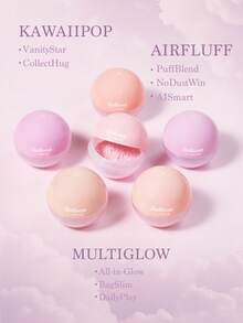 ETUDE 伊蒂之屋空气慕斯腮红 - 轻盈如云的腮红色号，持久自然腮红 - #What a Beige - 查看 6