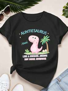 Women T-Shirts - Black - View 2