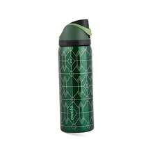 Owala 32oz FreeSip Insulated Stainless Steel Water Bottle Geometric Pattern Leakproof Sports Gym Travel Bottle - màu xanh lá - Xem 7