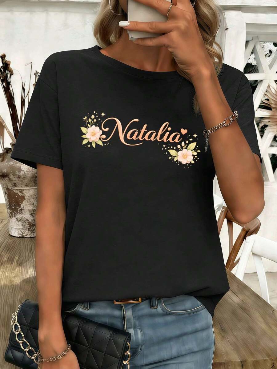 Women T-Shirts - Black - View 1