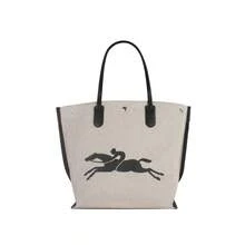 Túi đeo vai nữ Longchamp Lettered 10090 HSG 037 - Vải lanh 10090 HSG 037 - Xem 4