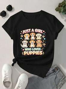 Women T-Shirts - Black - View 2