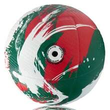 Storm ries Storm ries tamaño 5 Soccerball para Princiantes fútbol esional Partido de Pelota para Todos los Jugadores de fútbol de Nivel - Verde Rojo - Ver 8