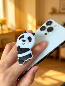 Giá đỡ điện thoại silicon từ tính gập gọn hình gấu trúc INS Panda, thiết kế hoạt hình chim cánh cụt. - Nhiều màu - Xem 6