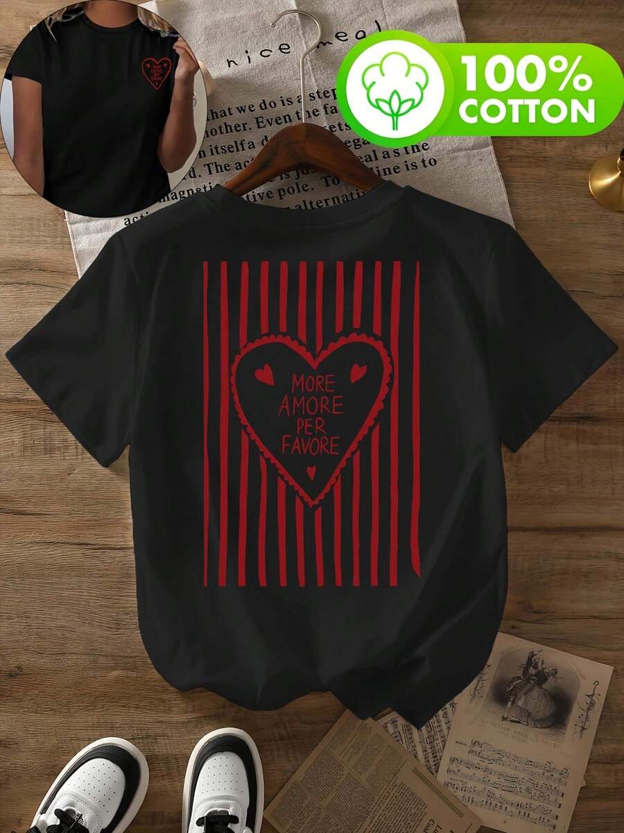Women T-Shirts - Black - View 1