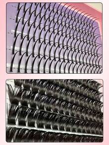 216pcs False Eyelashes Set, Including Spiky Fairy Lashes, Anime Lashes And 100D Fluffy Soft Lashes, 2-In-1 Mixed False Lashes, Create Dramatic Makeup, Enhance Your Beauty, DIY Custom Lashes, Cluster Lashes, Festival Accessories - D - View 7