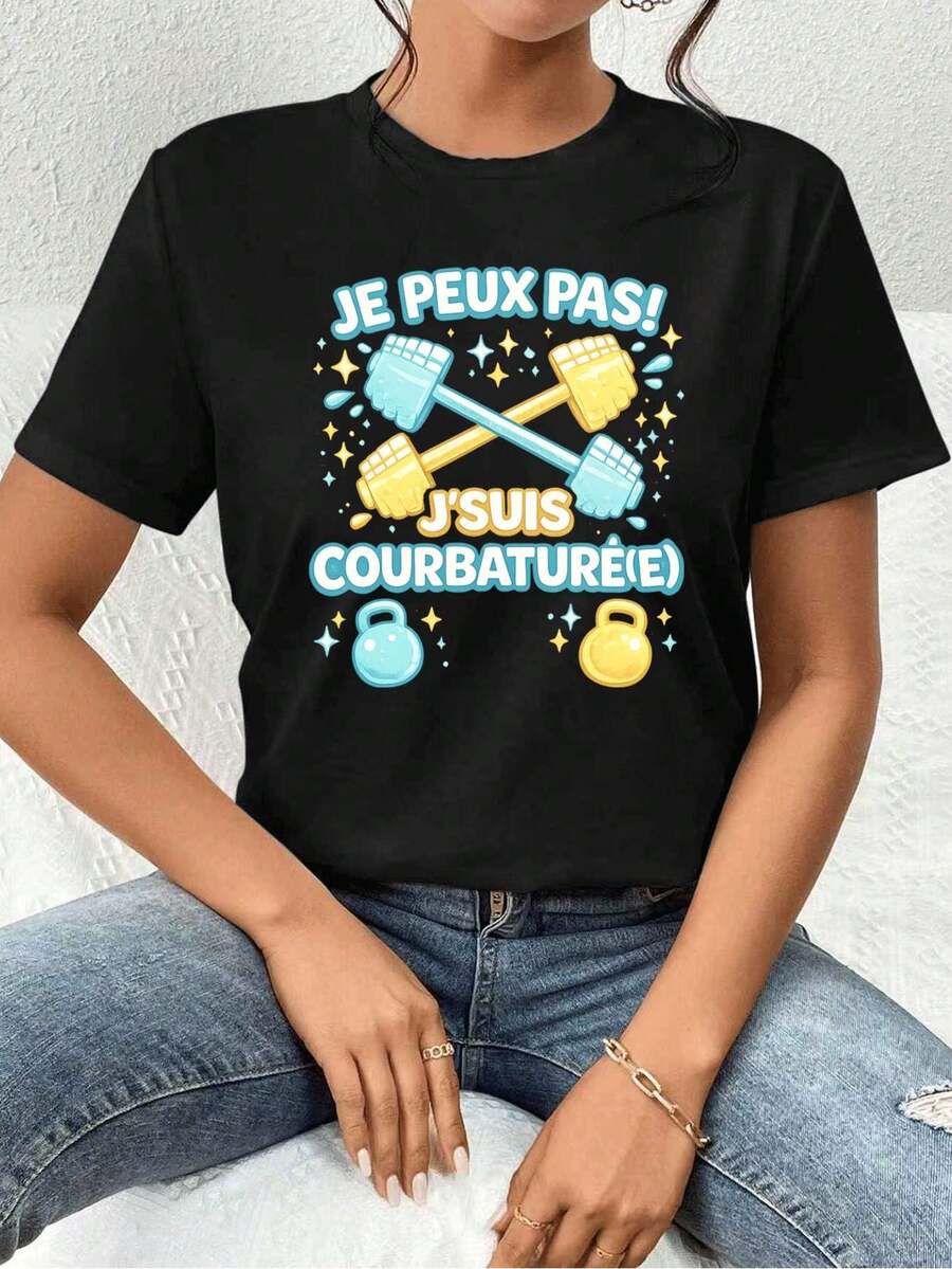 Women T-Shirts - Black - View 1