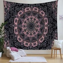 Tranh treo tường Mandala hình con công phong cách Hippie Bohemian, Bộ đồ giường ngủ - Nhiều màu - Xem 13