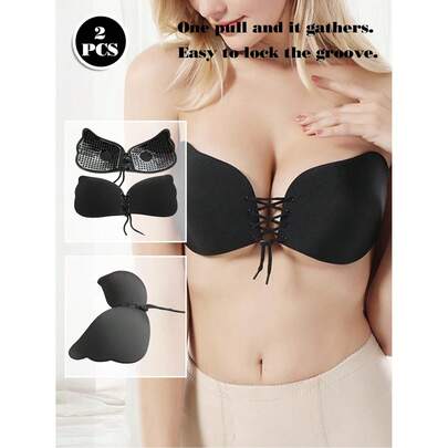 1 chiếc áo ngực không dây, tàng hình dành cho nữ, có thể tái sử dụng 3-4 lần, phù hợp với hầu hết mọi người và các dịp đặc biệt.