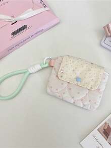 Túi đựng máy ảnh hình trái tim ngôi sao dễ thương, túi bảo vệ máy ảnh CCD họa tiết trái tim, túi đựng đồ đa năng, túi đeo cổ tay di động, khóa bấm, phong cách Y2K. - Nhiều màu - Xem 14