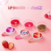 LIP SMACKER 3支装可口可乐润唇膏套装，持久保湿，自然光泽润色，适合所有肤质，不含酒精，是送给家人、朋友和爱人的绝佳礼物，可用作夜间唇膜，母亲节礼物，LIPSMACKER - 多口味 - 查看 1