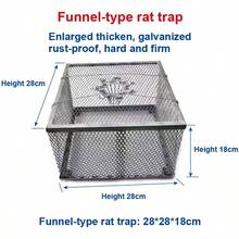 Funnel-Shaped Continuous Catch Mouse Trap, New Highly Effective Fully Automatic Cage, Efficient Household Pest Control Rat Killer - Funnel-shaped Continuous Rat Trap - View 6
