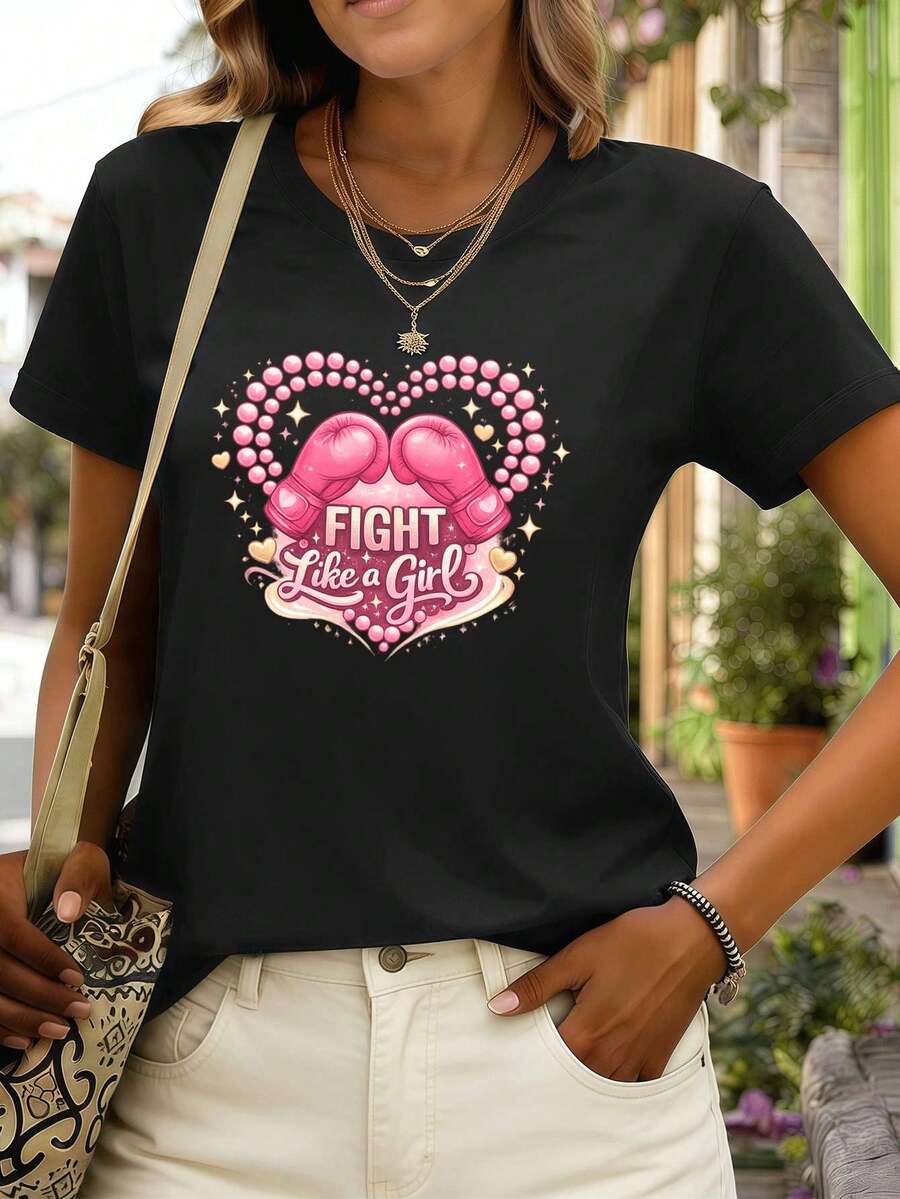 Women T-Shirts - Black - View 1