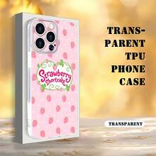 Fondo con temática rosa de .funda de teléfono Fundas compatibles con ,Apple,VIVO,OPPO,,, y Honor.Fabricadas en silicona TPU,ofrecen protección contra golpes y caídas. - transparente - Ver 4
