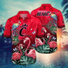 Cincinnati Bearcats  Flower Hawaii Shirt For Fans Ver 30 - Nhiều màu - Xem 2