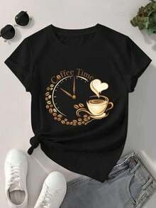 Women T-Shirts - Black - View 2