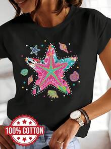 Women T-Shirts - [White] - View 9