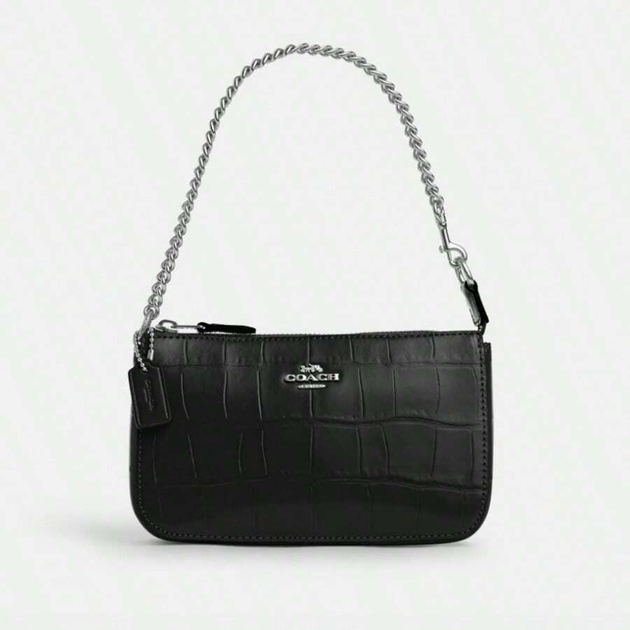 Coach Women's Nolita 19 Bag - 黑色壓紋 - 查看 1