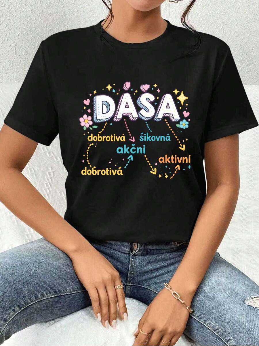 Women T-Shirts - Black - View 1
