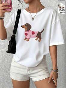 Women T-Shirts - White - View 8