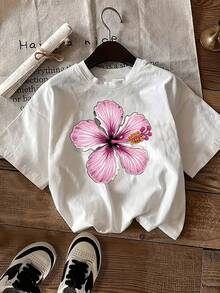 Women T-Shirts - [White] - View 6