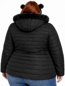 Women's Premium Plus Size Bobojaco Jacket – Lined, Thick And Super Warm (G1 To G4) - 黑色 - 查看 2