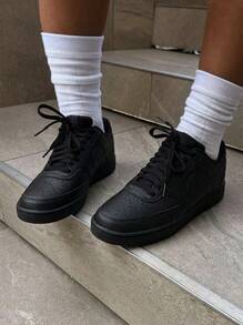 Nike Sneakers Casual Lightweight Breathable Logo Daily Wear Gym Commuting Streetwear Travel DH2987-002 - black - View 1