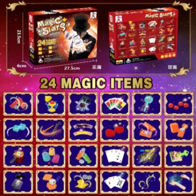 Children Magic Performance Props Set Beginners Magic Tricks Kit Educational Toys For Children Christmas Birthday Gifts Funny