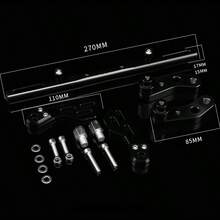 Motorcycle/Electric Bike Multifunctional Expansion Bracket, Universal Aluminum Alloy Expansion Bar, Motorcycle Modification Accessory, Modification Navigation Phone Holder, Multifunctional Handlebar Balance Bar, Suitable For Motorcycle And Electric Bike Modification, Add Phone Holder, Action Camera, External Lights, Hooks, Etc. - A - View 18