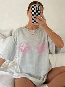 1pcs Custom Mermaid Bachelorette Shirt  Last Toast On The Coast Bachelorette Coastal Bachelorette Bikinis And Martinis Last Splash,Plus-Size Fashion T-Shirt - 淺灰色2 - 查看 7