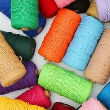 100m Natural Jute Rope, Suitable For Tapestry Hanging, Plant Baskets, Weaving, Gift Wrapping And Wedding Decor - Multicolor - View 4