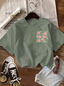 Women T-Shirts - Black - View 9