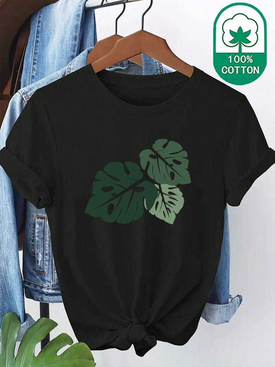 Women T-Shirts - Black - View 1