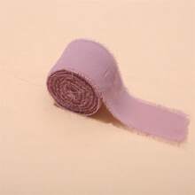 3pcs Raw Edge Chiffon Ribbon, Suitable For Gift Wrapping, Handmade Decoration, Vase, Mother's Day, Wedding, Graduation, Birthday, Engagement And Other Occasions - Multiple Styles - View 11