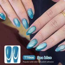 TARTU Semi-Permanenter Nagellack, HEMA-frei, TPO-frei, 8 ml Gel-Nagellack mit Katzenaugen-Effekt, Jelly und Glitzer, professionelle DIY-Maniküre, Geschenk für Frauen - Verschiedenfarbig - Übersicht 6