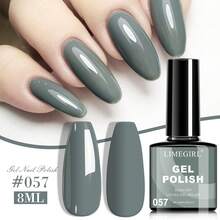 LIMEGIRL 6PCS Blue Gray Gel Nail Polish Set, All Season Classic Soak Off UV LED Gel Polish Kit For Home & Salon - Multicolor - View 11