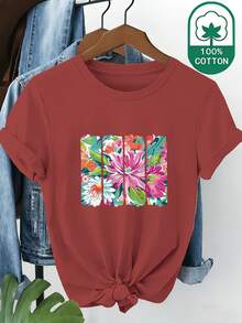 Women T-Shirts - [White] - View 8
